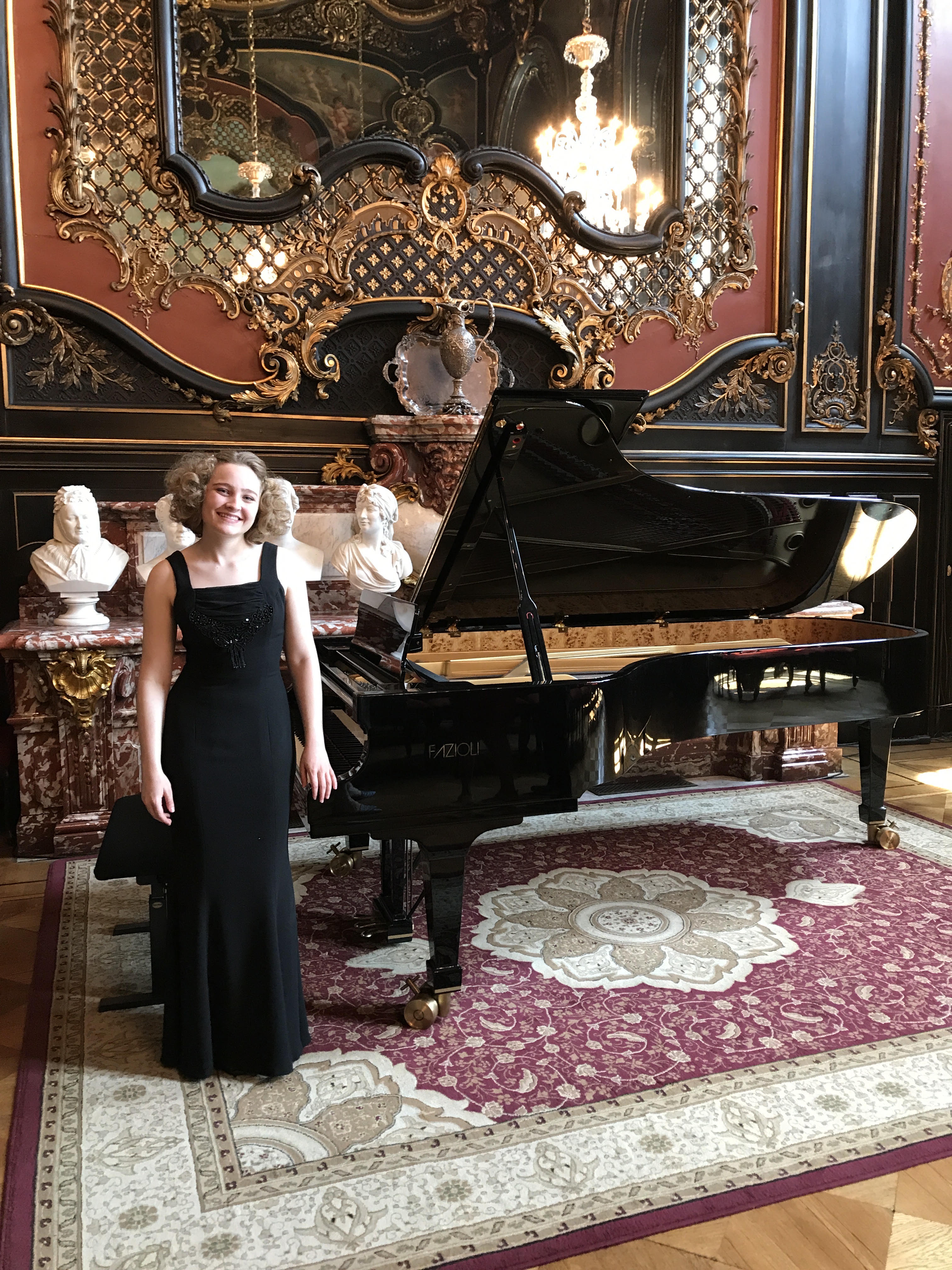 Recital at Palace of Pszczyna, Poland